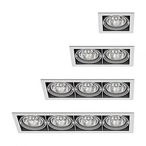 现代嵌入式斗胆灯射灯组合