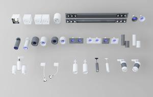 现代筒灯、射灯、可移动嵌入式射灯