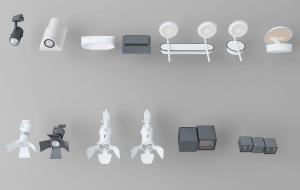 现代筒灯、射灯、舞台灯