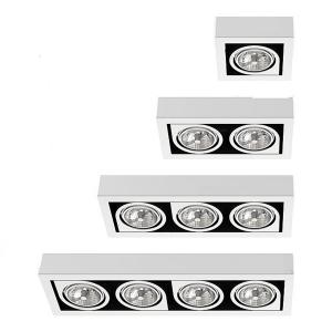 现代方形斗胆灯、双筒斗胆灯