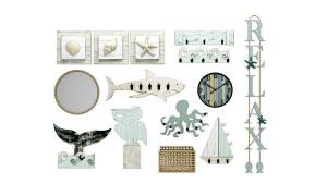 北欧动物墙饰、钟表、镜面挂件