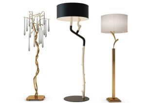 现代工艺造型树枝状落地灯