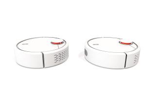 现代白色扫地机器人