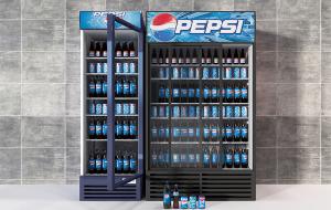 现代可乐冷藏冰箱