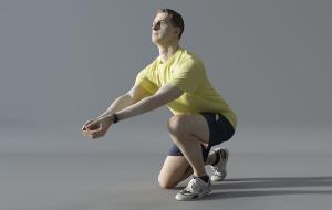 打排球的男人 人物3d模型 打排球的男人 人物