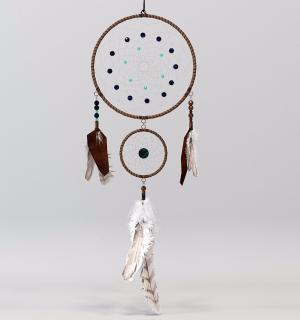 现代风铃羽毛挂饰墙饰