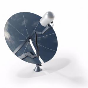 大锅、电视卫星接收器