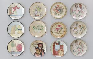 清新田园盘子挂饰、墙饰