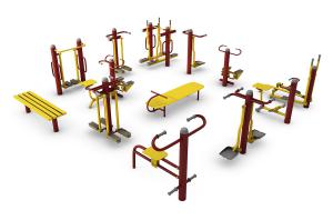 现代社区室外健身器材