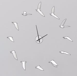 北欧创意海鸥钟表挂件