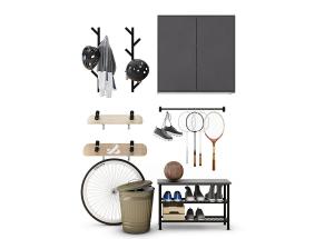 羽毛球拍、滑板车体育健身器材