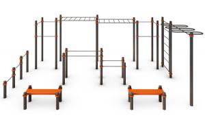 室外杠杆体育健身器材