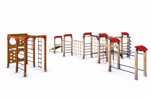 软梯、双杠组合 体育健身器材