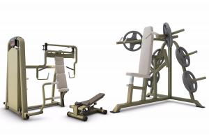 力量训练器组合体育健身设施