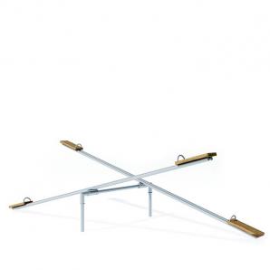 四人玩跷跷板儿童玩具3d模型 四人玩跷跷板儿童玩具