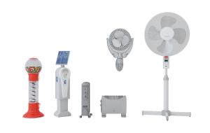 落地扇、电暖气和壁扇家用电器