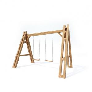 实木秋千架儿童玩具3d模型 实木秋千架儿童玩具