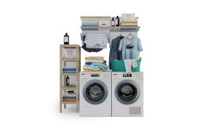 滚筒洗衣机和烘干机组合