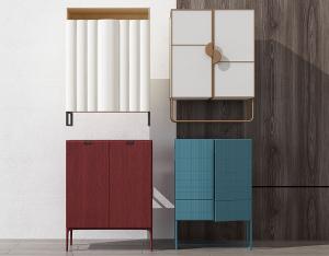 现代轻奢玄关柜、装饰柜3d模型 现代轻奢玄关柜、装饰柜