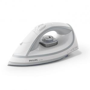 白色流线型可调温便携式熨烫机