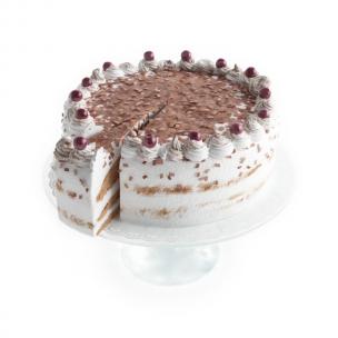 巧克力夹心奶油生日蛋糕食物食品