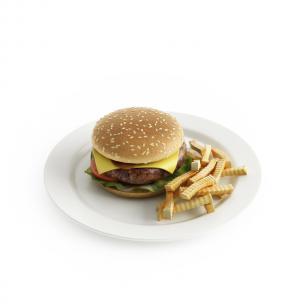 食物食品之汉堡薯条