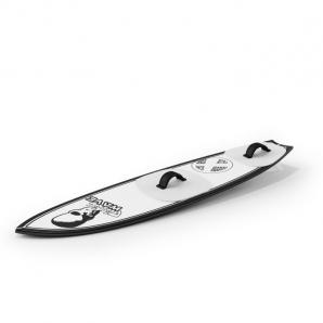 黑白色滑浪板体育器材