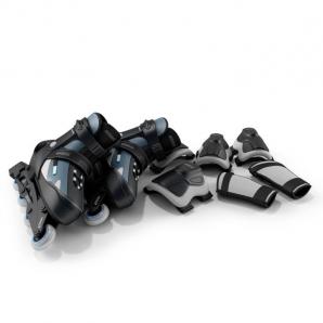 轮滑鞋、护膝体育器材