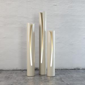 圆柱形裂缝落地灯