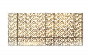 现代方格装饰金属花纹屏风隔断3d模型 现代方格装饰金属花纹屏风隔断