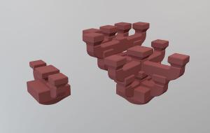 中式古建构件之一斗二升斗拱、多层斗拱