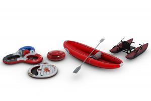 儿童水上充气船、冲浪船游乐设备3d模型 儿童水上充气船、冲浪船游乐设备