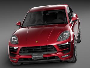 小汽车之保时捷卡宴suv3d模型 小汽车之保时捷卡宴suv