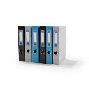 桌面办公文件塑料A4档案盒文件夹