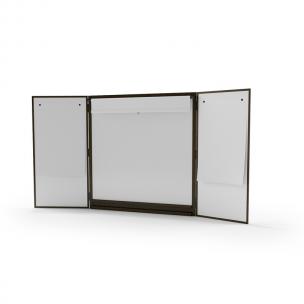 可折叠便携式可加纸办公白板