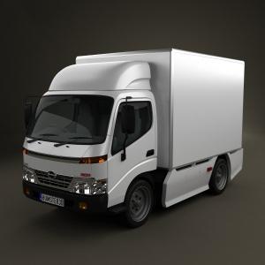 汽车之小型冷藏车、货车3d模型 汽车之小型冷藏车、货车