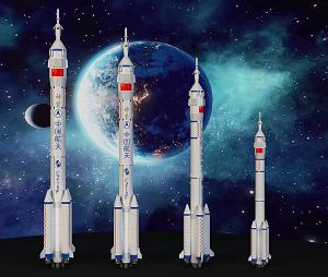 长征系列运载火箭组合