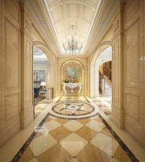 拱形格顶欧式过道走廊