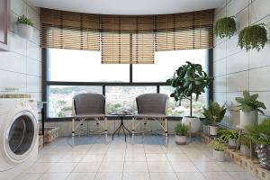 采光充足的阳台