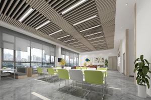 写字楼现代员工食堂