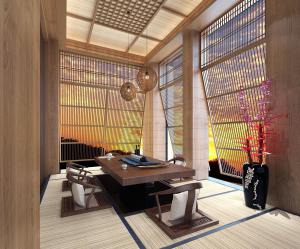 榻榻米日式茶馆茶室