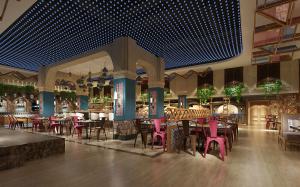 充满中东异域风情的工业风餐馆饭店