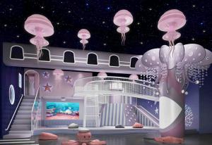 充满奇幻的幼儿园大厅