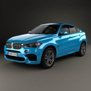 小汽车之宝马X6suv3d模型 小汽车之宝马X6suv