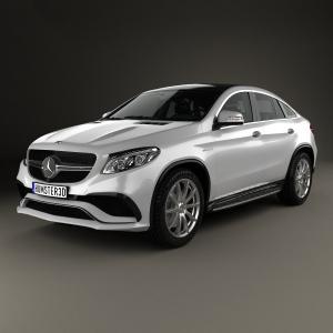 小汽车之奔驰Gle suv3d模型 小汽车之奔驰Gle suv