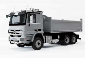 货车之现代奔驰卡车3d模型 货车之现代奔驰卡车