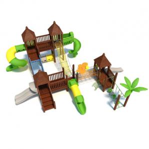 大型儿童多功能滑滑梯游乐设施3d模型 大型儿童多功能滑滑梯游乐设施