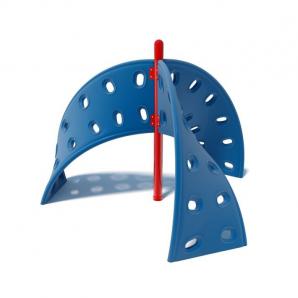 弯曲的塑料带孔攀爬游乐设施3d模型 弯曲的塑料带孔攀爬游乐设施