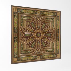 中东阿拉伯风格网状拼花地面