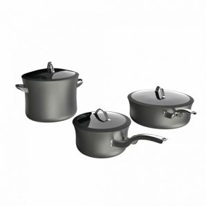 带玻璃盖的煮锅、奶锅